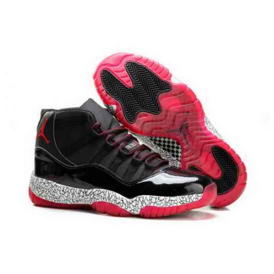 Air Jordan 11 Shoes 2014 Mens Burst Black Red